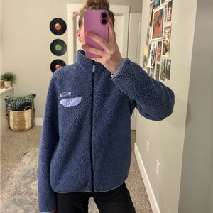 Blue Columbia Sherpa Jacket